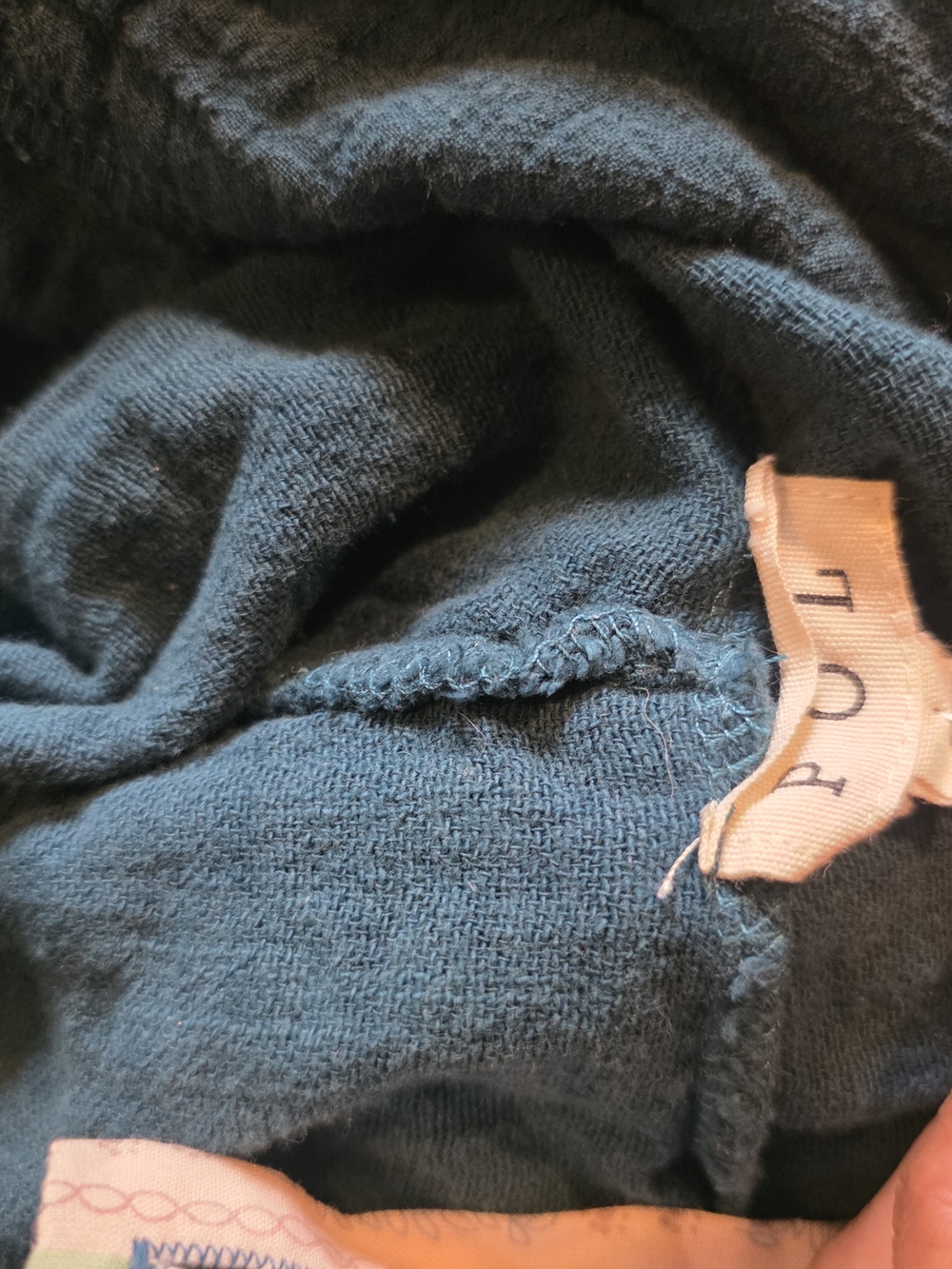 POL Teal and Pastel Multi-Panel Pullover - Picture 15 of 16